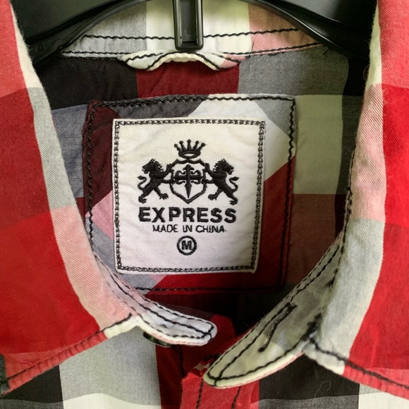 Pearl Snap Button Plaid Western Shirt - Picture 3 of 3